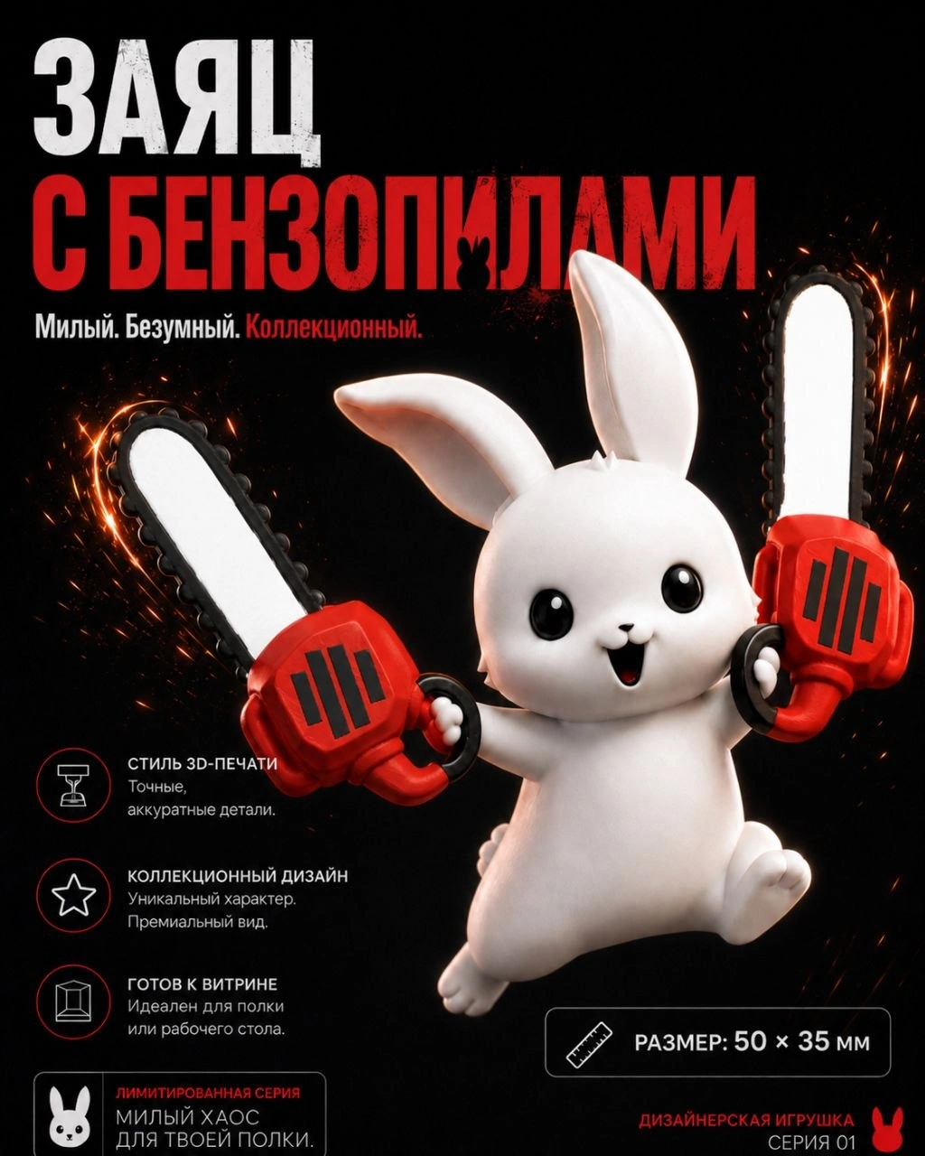 Заяц с бензопилами
