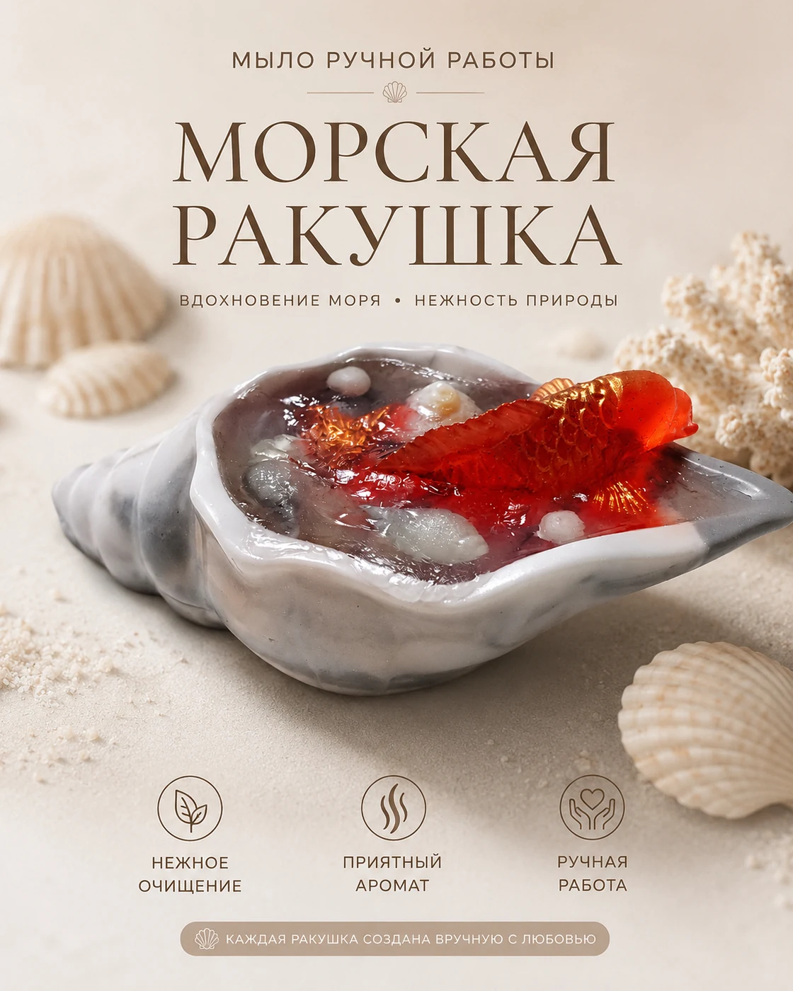 Морская ракушка